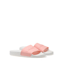 Load image into Gallery viewer, VALENTINO Slider sandal in pink PVC