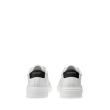 Load image into Gallery viewer, VALENTINO Lace Up Sneaker in white hide and black insert