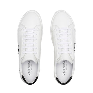 VALENTINO Sneakers Lace-Up with black maxi-logo