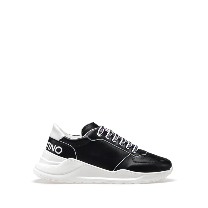 VALENTINO Sneakers running in black calf