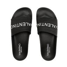 Load image into Gallery viewer, VALENTINO Slider in black PVC
